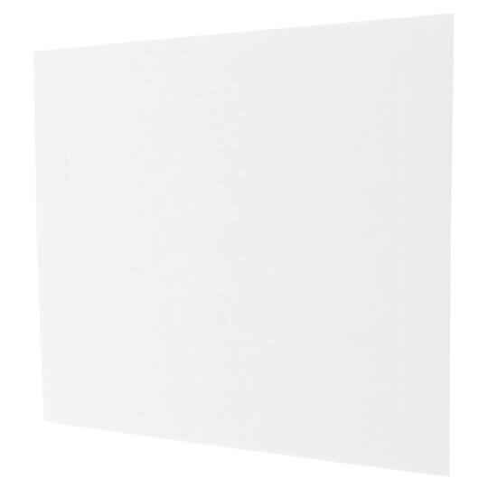 JAM Paper 4.25" x 5.5" White Blank Flat Note Cards